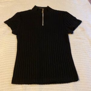 Wrapper Sweater, color black, size medium